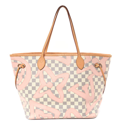 Louis Vuitton Damier Azur Tahitienne Neverfull MM 1 of 14
