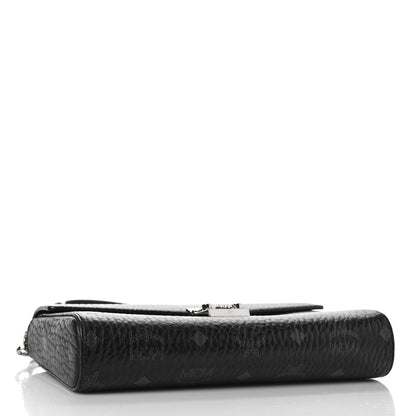 MCM Visetos Millie Wallet On Chain Black 4 of 9