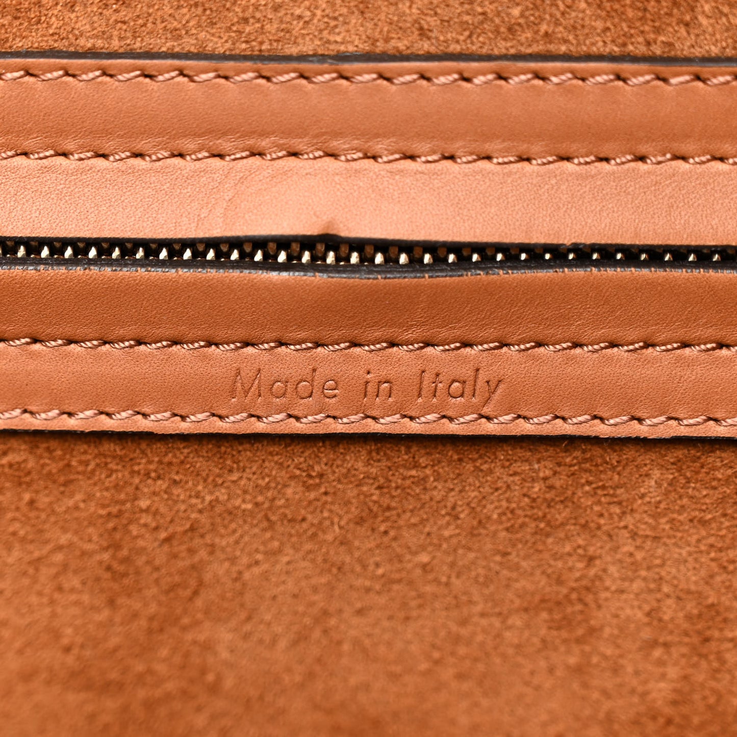 Smooth Calfskin Medium Phantom Luggage Tan