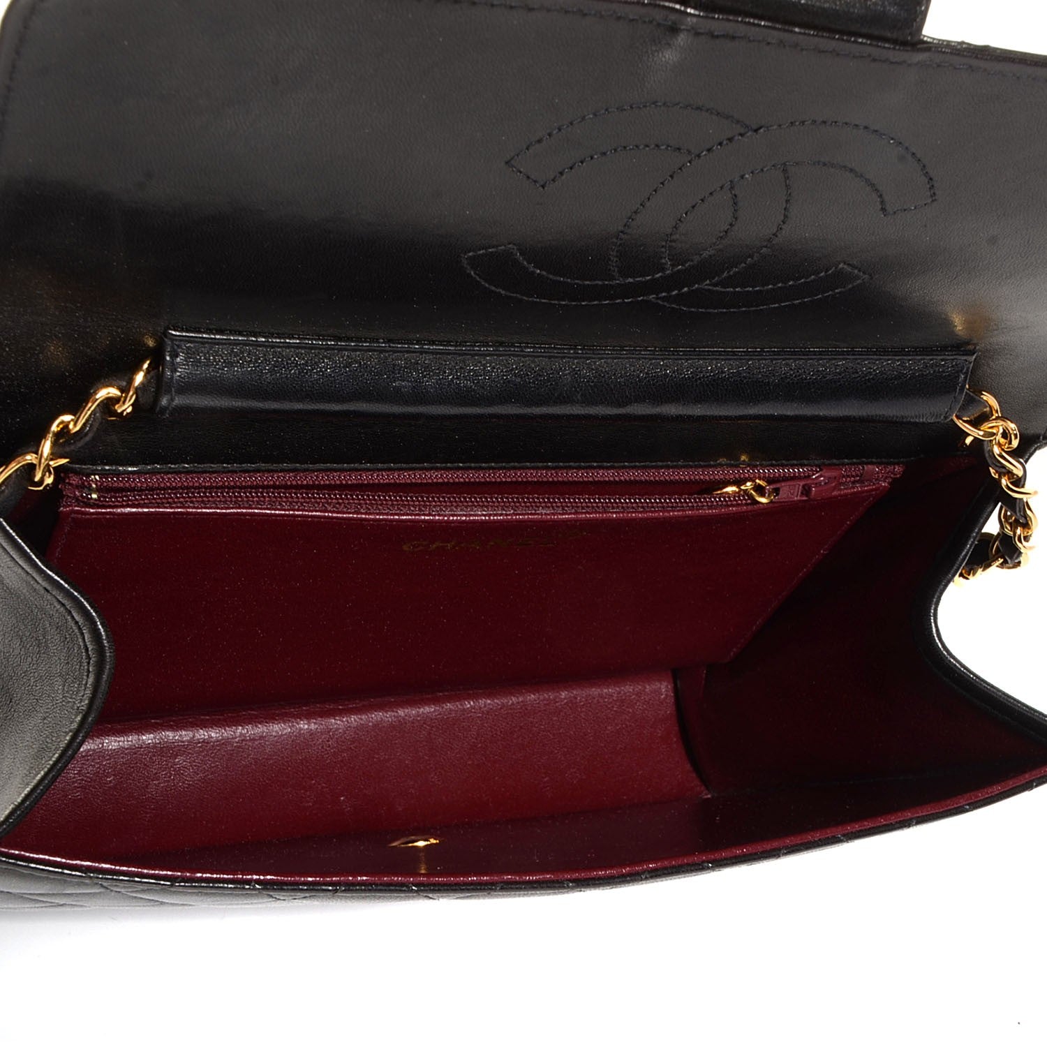 Chanel Lambskin Medium Single Flap Black 6 of 11