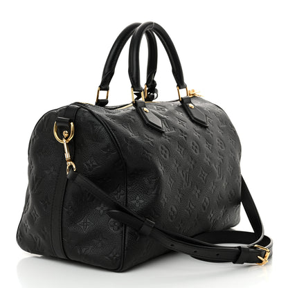 Louis Vuitton Empreinte Monogram Speedy Soft 30 Black 3 of 9