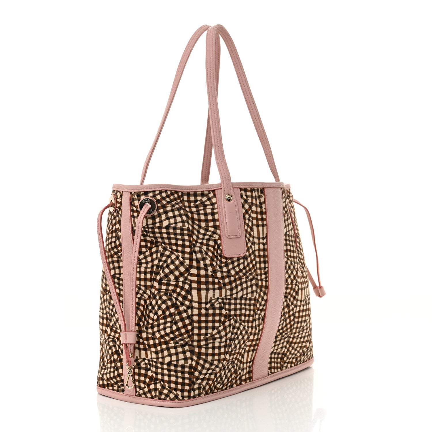 MCM Visetos Medium Liz Reversible Shopper Tote Soft Pink 7 of 21