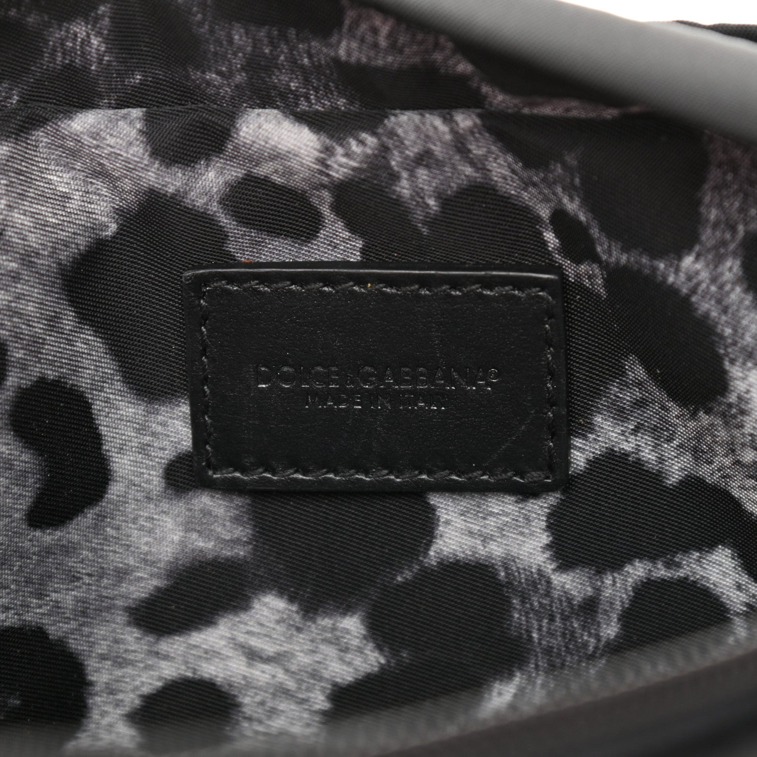 Dolce & Gabbana Nylon Logo Belt Bag Black 6 of 9