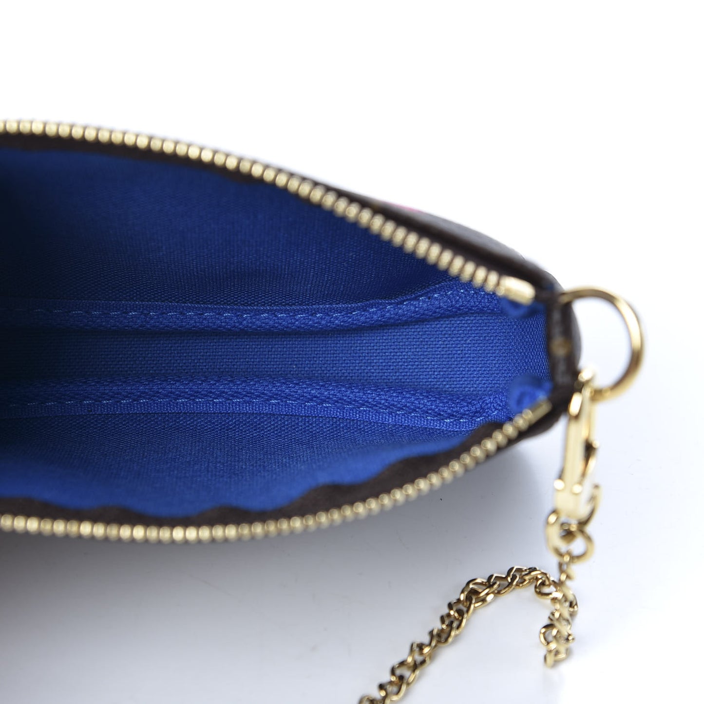 Monogram 2019 Christmas Animation Mini Venice Pochette Accessories Blue