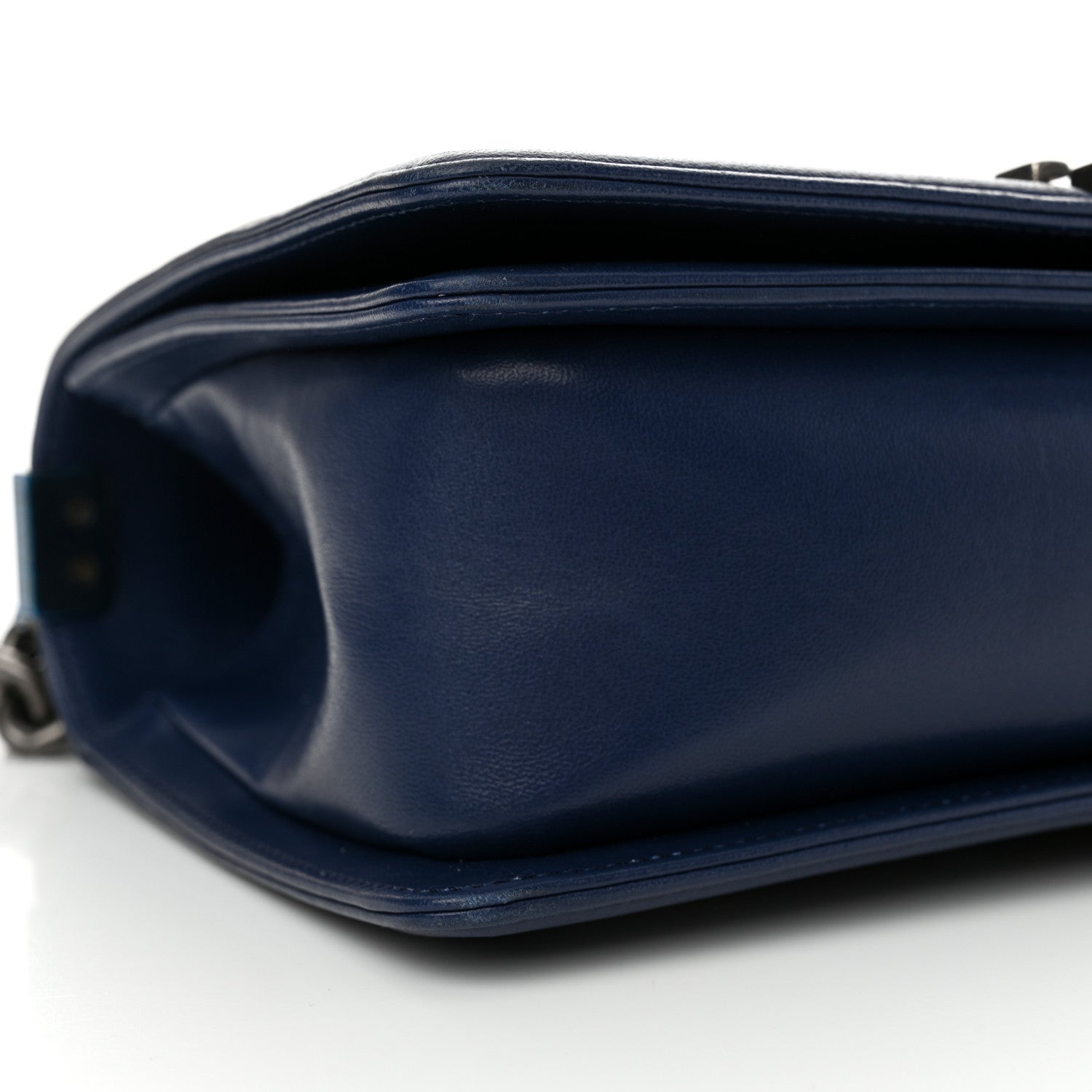 Chanel Lambskin Tile Medium Mosaic Boy Flap Navy Multicolor 9 of 12