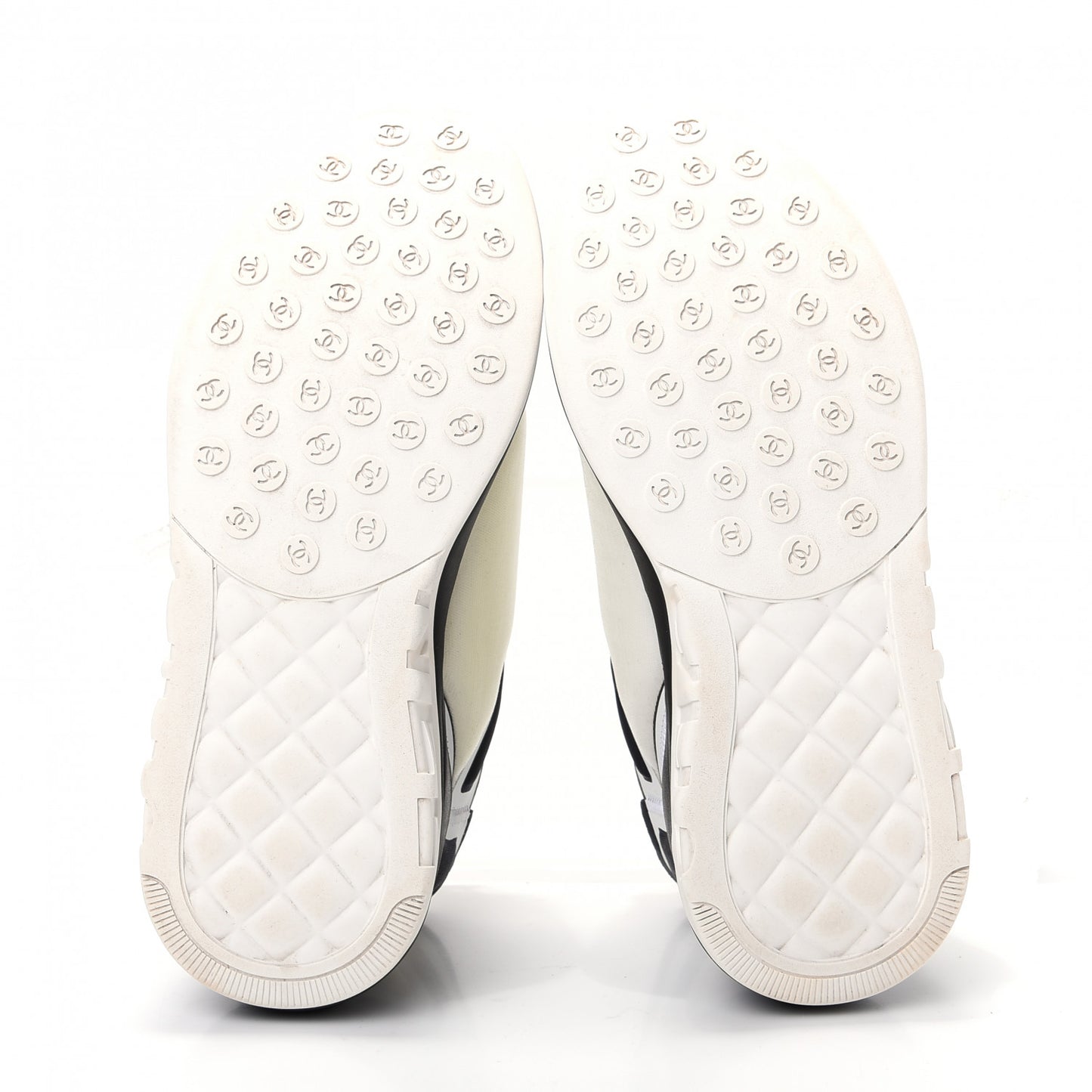 Lycra Womens CC Sneakers 37.5 White Black