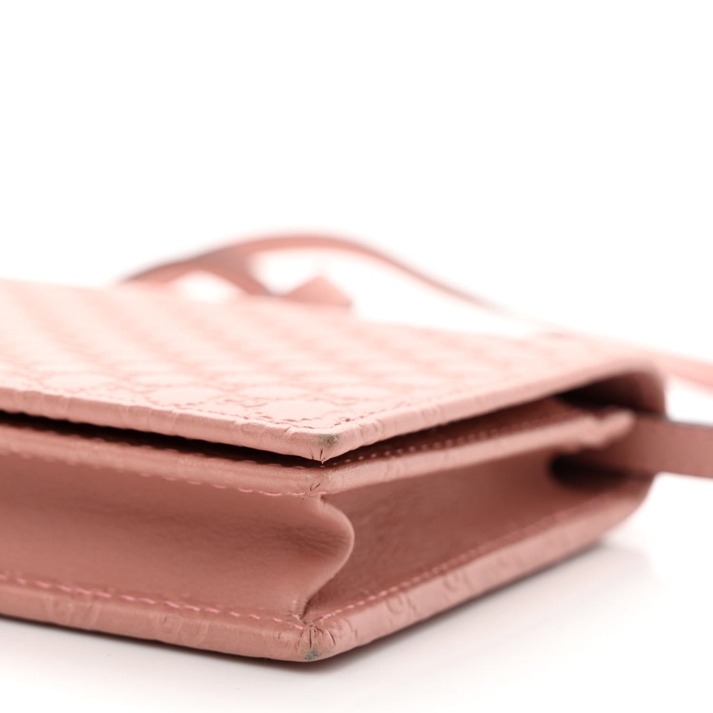 Microguccissima Crossbody Wallet Soft Pink