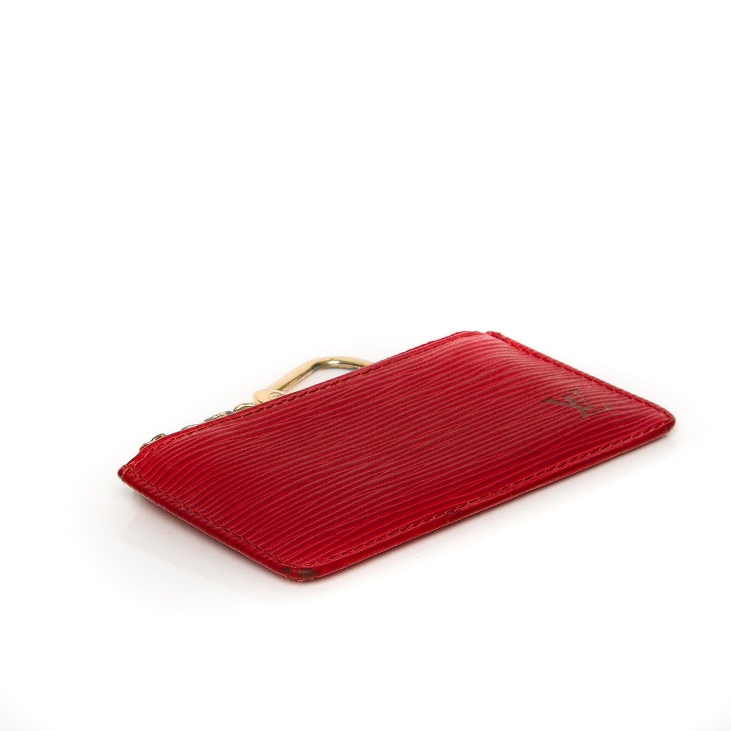 Louis Vuitton Epi Key Pouch Castillan Red 4 of 6