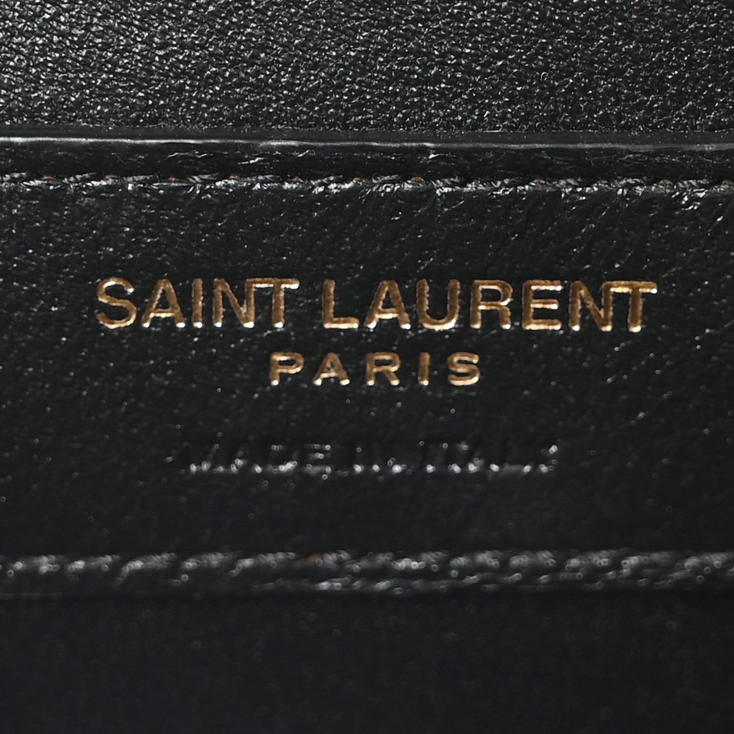 Shiny Calfskin Crocodile Embossed Manhattan Baguette Black