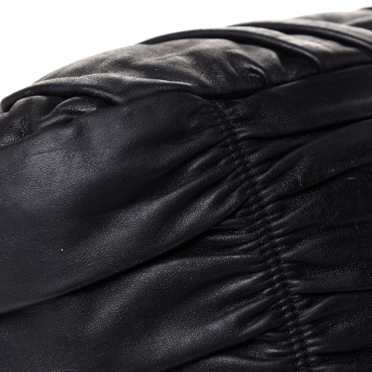 Nappa Gaufre Tote Black