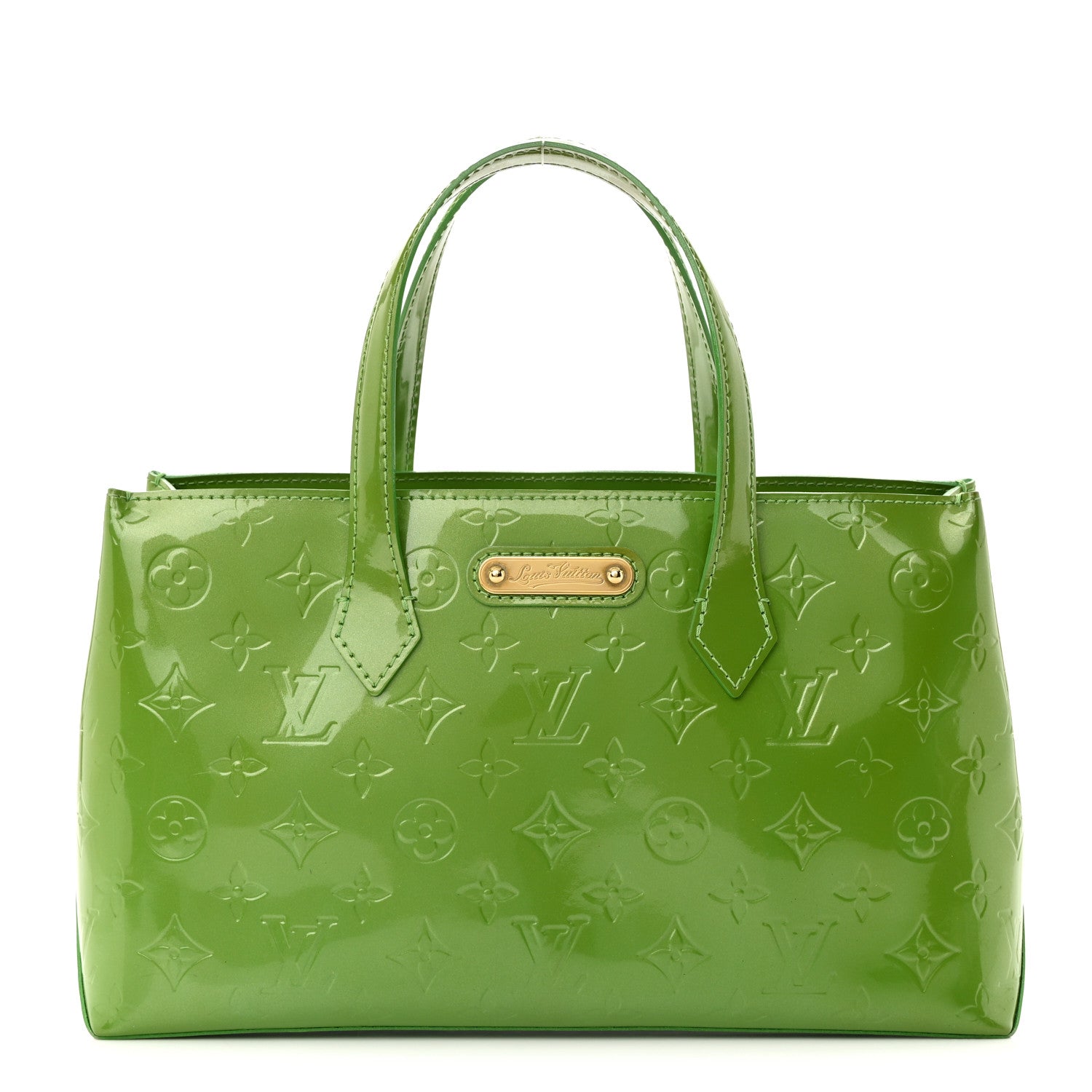 Louis Vuitton Vernis Wilshire PM Vert Tonic 1 of 12