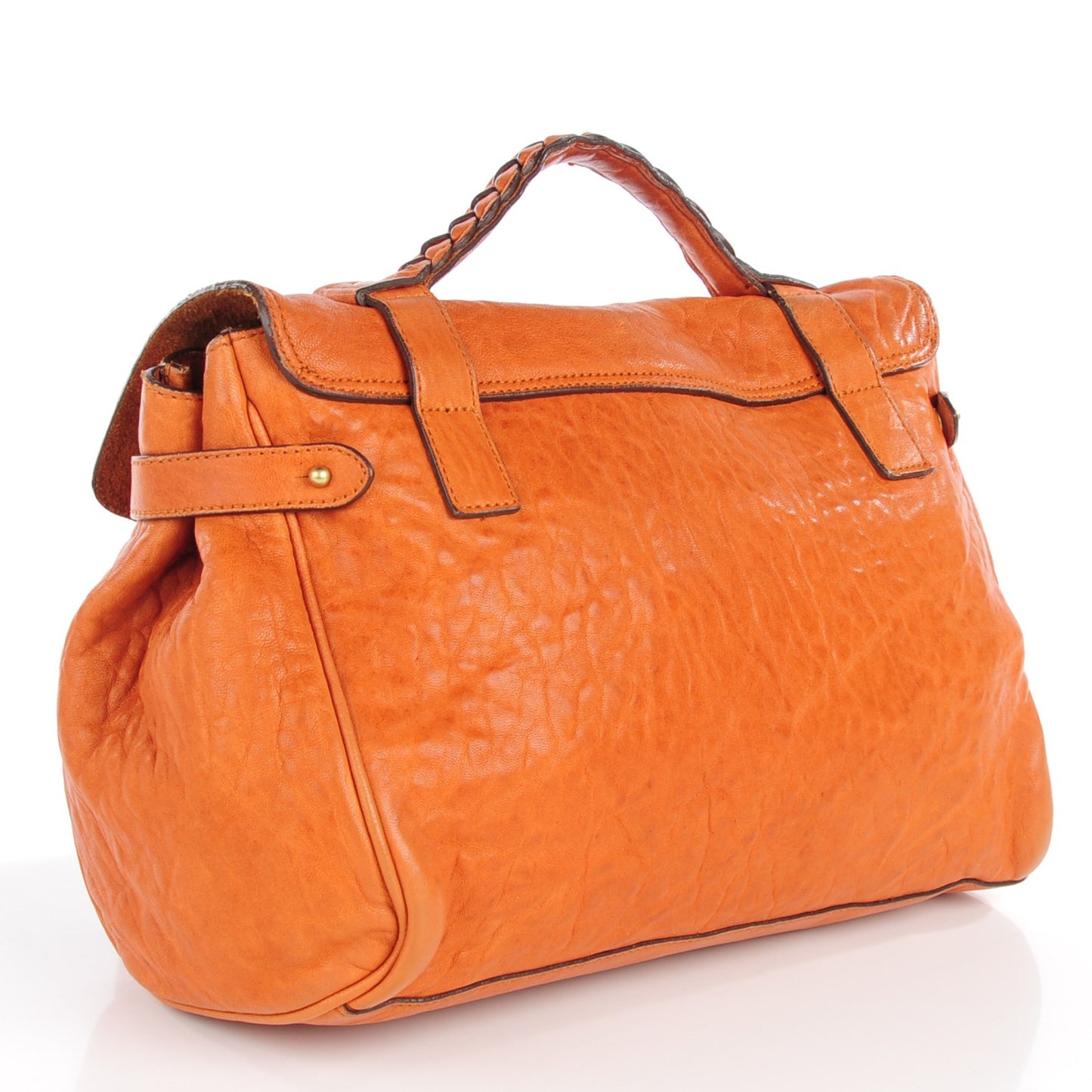 Large Grain Nappa Medium Alexa Pumpkin