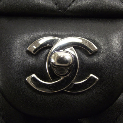 Chanel Calfskin Quilted Large Cambon Flap Black White 13 of 13
