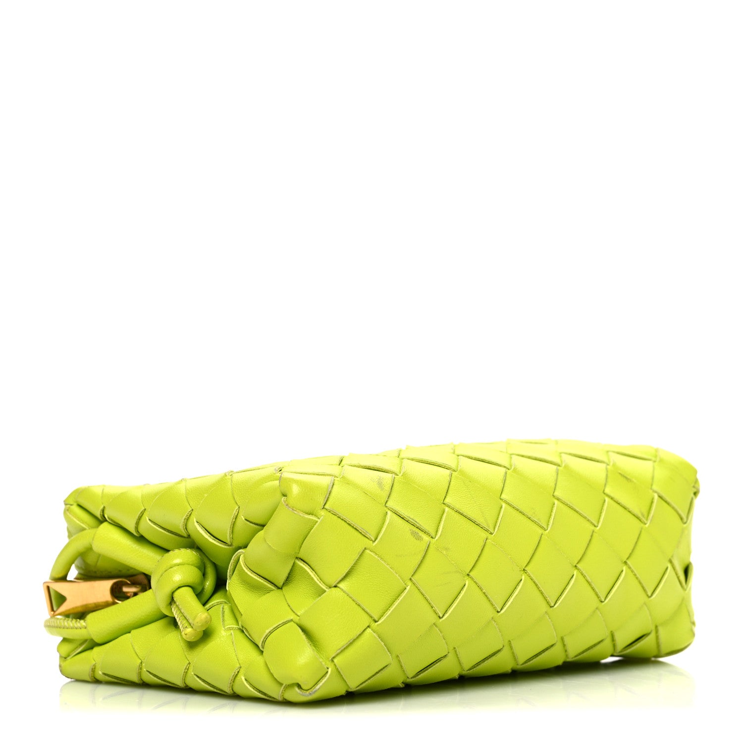 Bottega Veneta Nappa Intrecciato Mini Loop Camera Bag Acid Kiwi 4 of 11