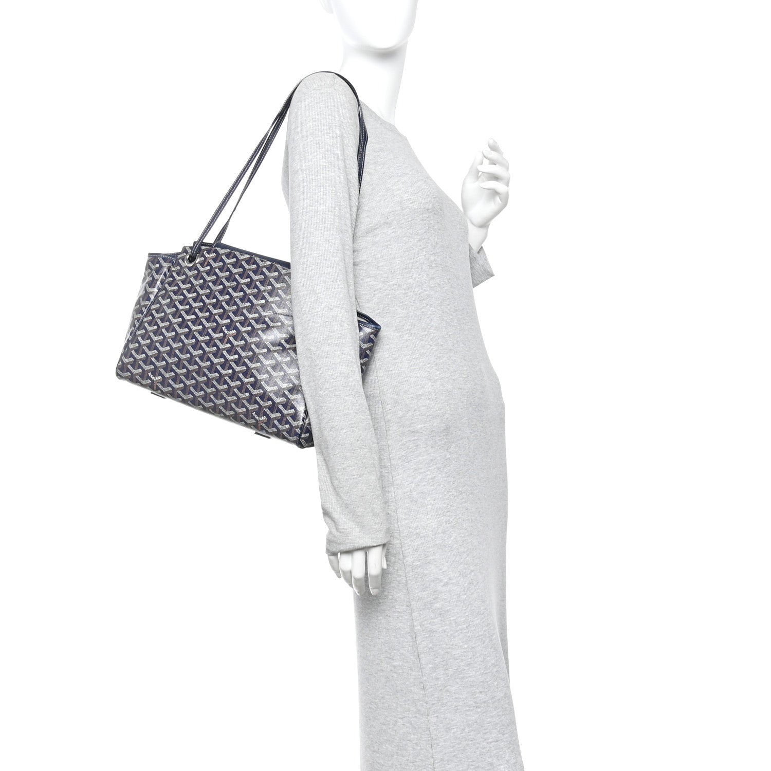 Goyard Goyardine Rouette PM Blue Marine 2 of 10