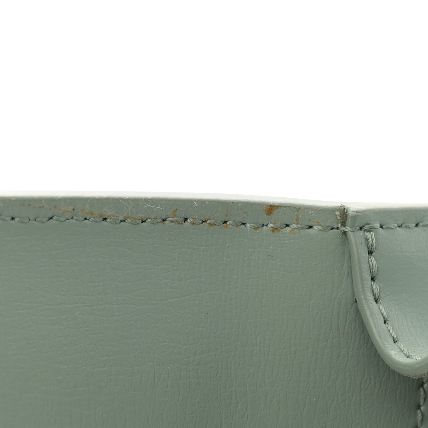 Calfskin Small Monogram Sunset Vert Opaline