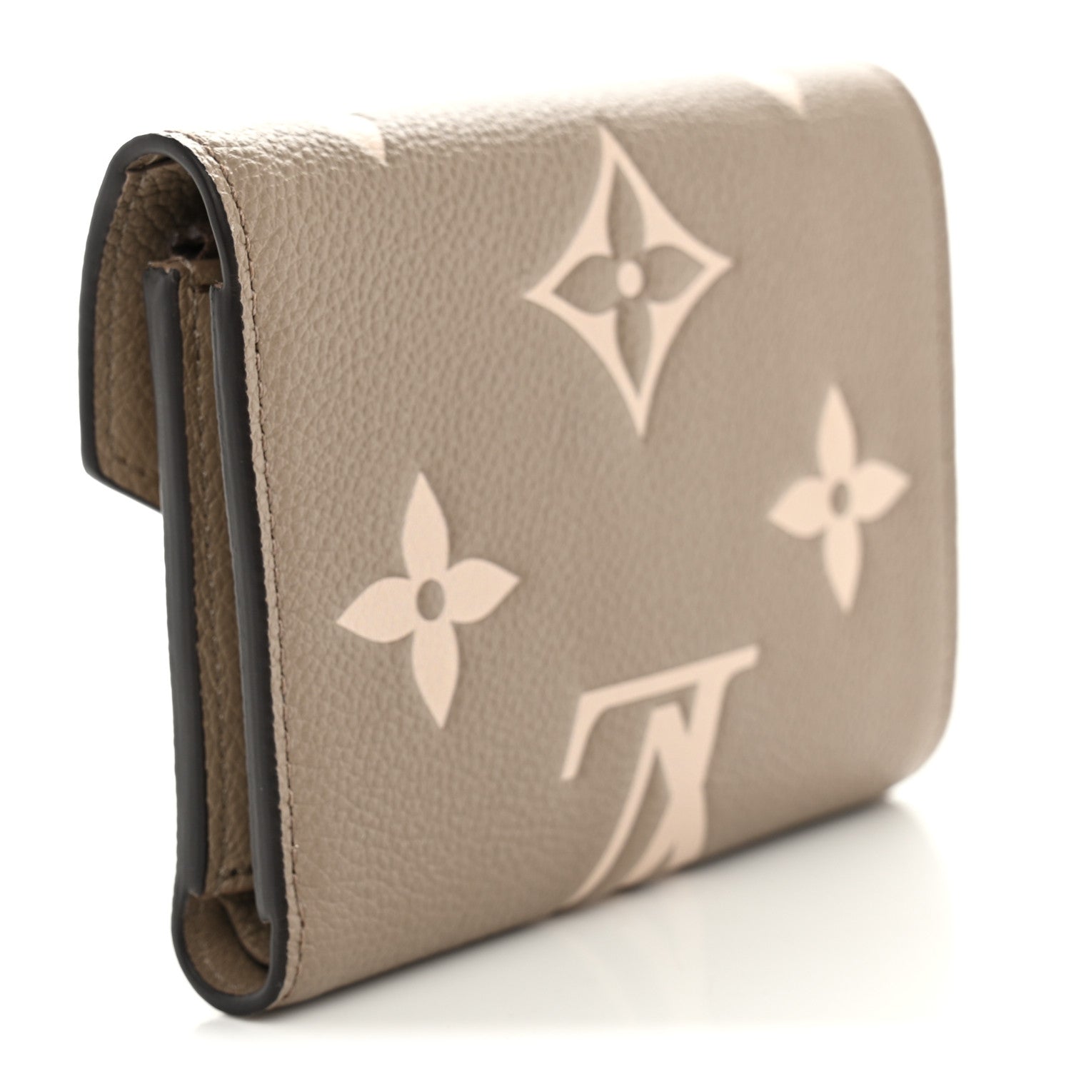 Louis Vuitton Empreinte Monogram Giant Victorine Wallet Tourterelle Creme 3 of 9