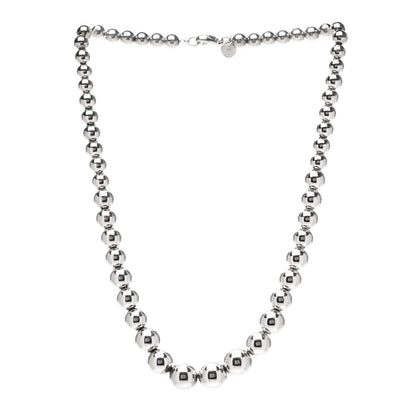 Tiffany Sterling Silver HardWear Graduated Ball Necklace 3 of 5