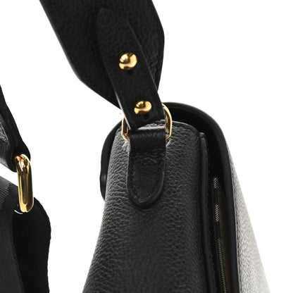 Burberry Grainy Calfskin Vintage Check Note Crossbody Bag Black 12 of 13