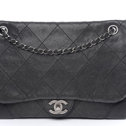 Chanel Caviar Outdoor Flap Black 9 of 9