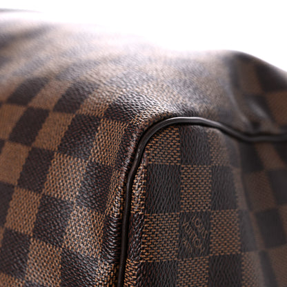 Louis Vuitton Damier Ebene Keepall Bandouliere 55 11 of 20