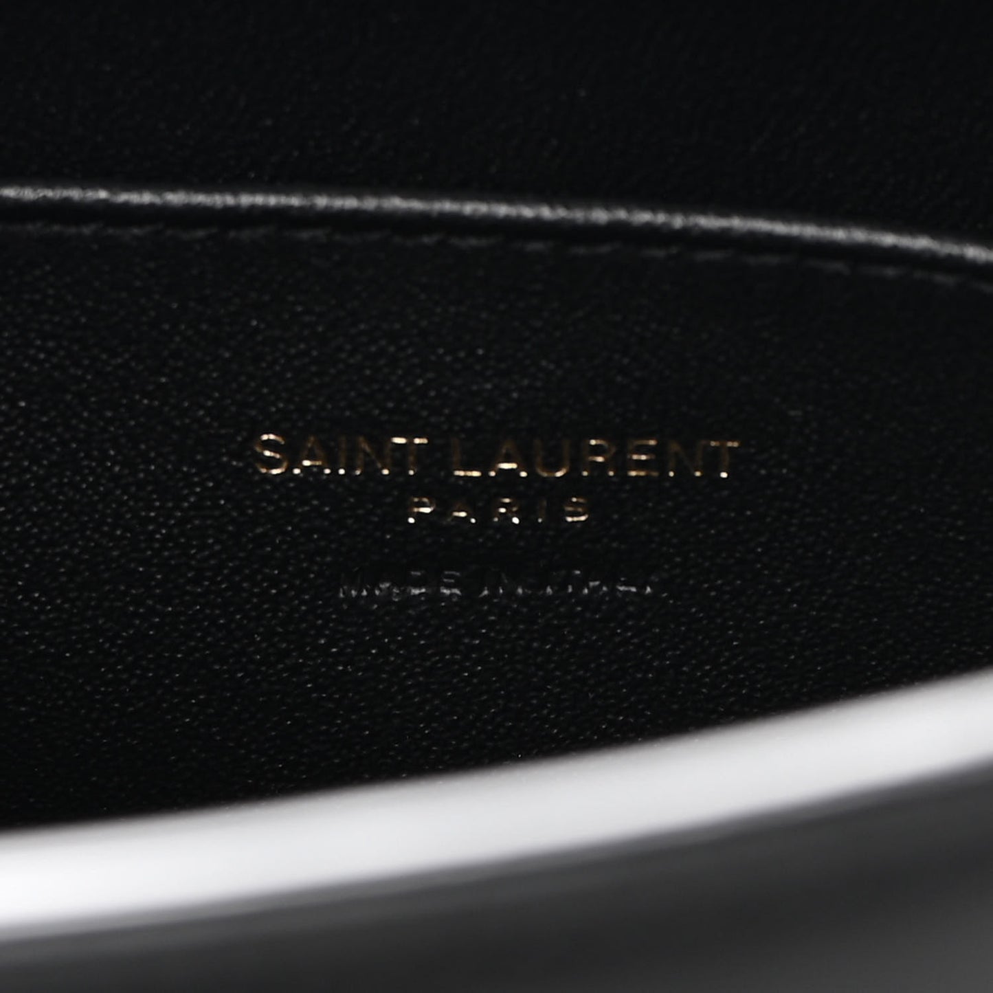 Calfskin Monogram Baby Cabas Black