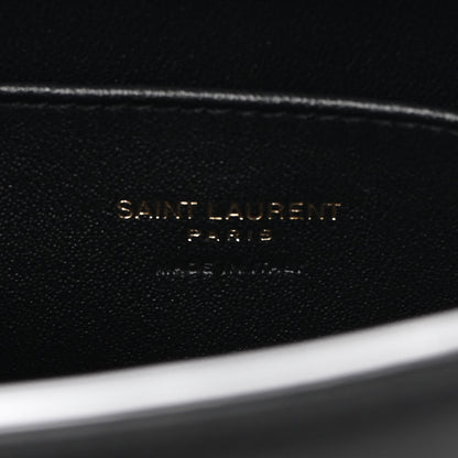 Saint Laurent Calfskin Monogram Baby Cabas Black 6 of 8