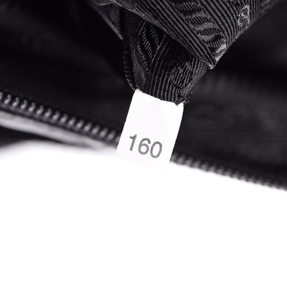Prada Nylon Vela Flat Messenger Bag Black 7 of 7