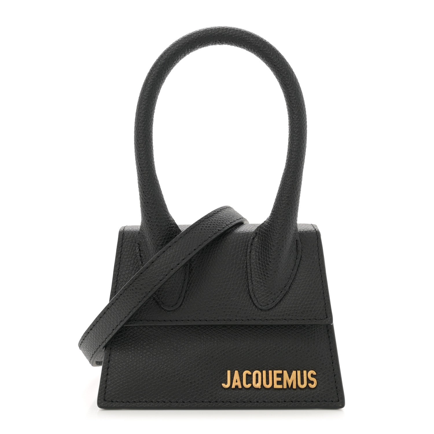 Jacquemus Grained Calfskin Le Chiquito Black 1 of 9