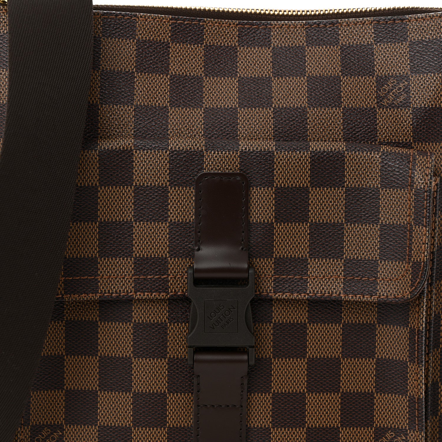 Louis Vuitton Damier Ebene Pochette Melville 7 of 9