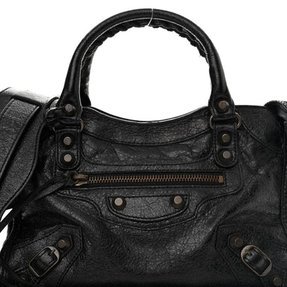 Balenciaga Agneau Classic Hardware Mini City Black 9 of 16