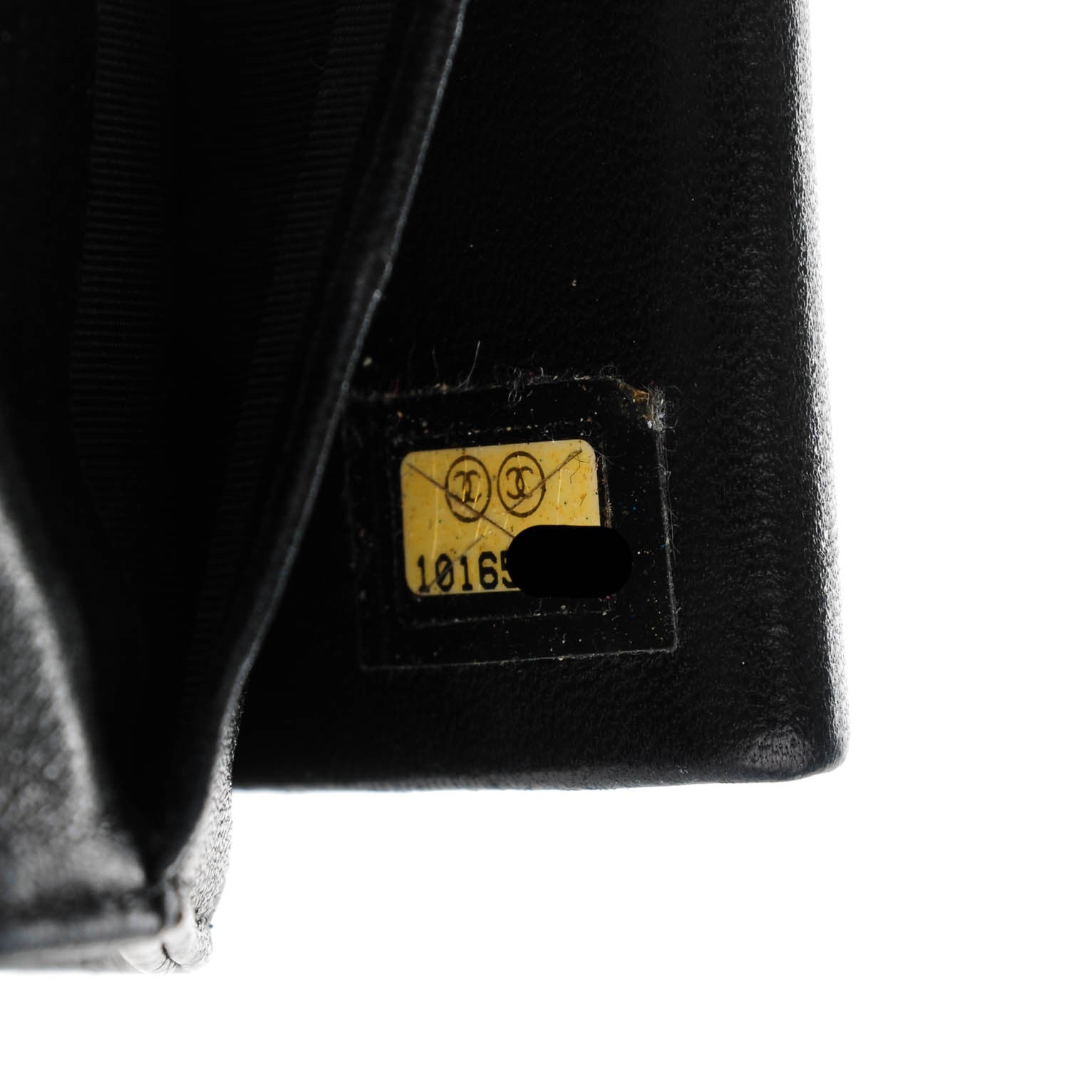 Chanel Caviar Timeless CC French Wallet Black 8 of 10