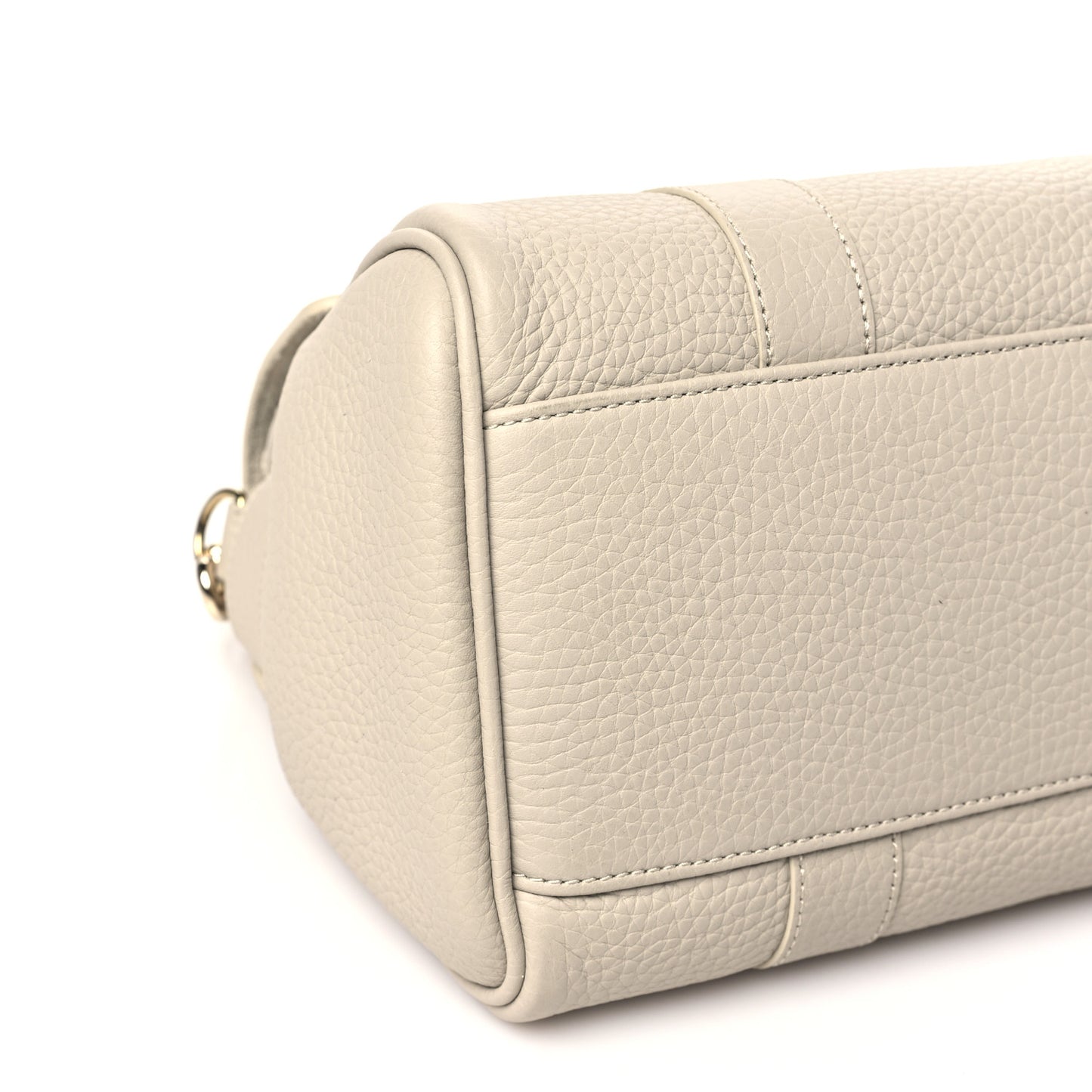 Heavy Grain Small Bayswater Satchel Chalk