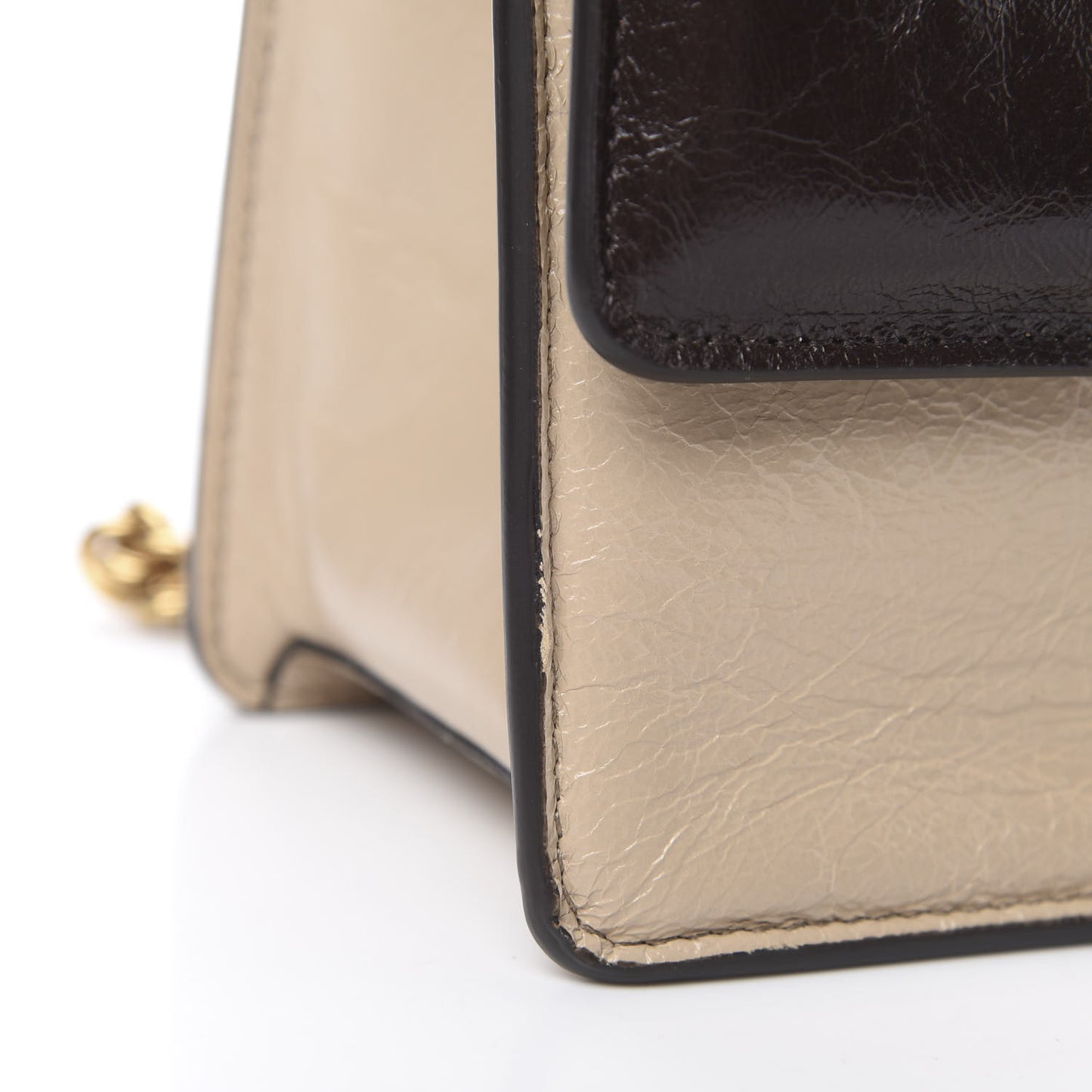Agnello Old Shine Chamois Embossed Small Kan U Shoulder Bag Amido Viola Plus Multicolor