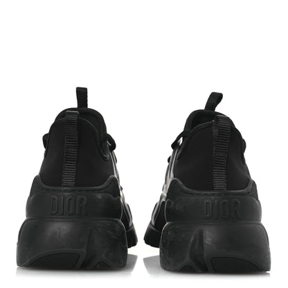 Christian Dior Neoprene Rubber Womens D-Connect Sneakers 37.5 Black 6 of 15