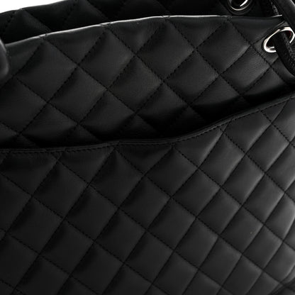 Chanel Calfskin Quilted Large Cambon Tote Black 14 of 14