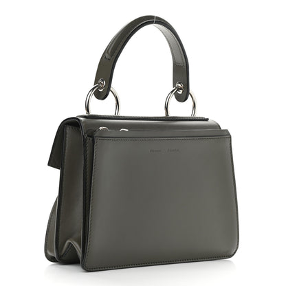 Proenza Schouler Calfskin Small Hava Top Handle Bag Cypress 2 of 9