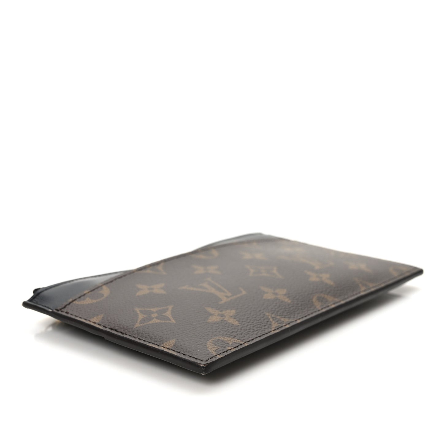 Monogram Slim Purse Black