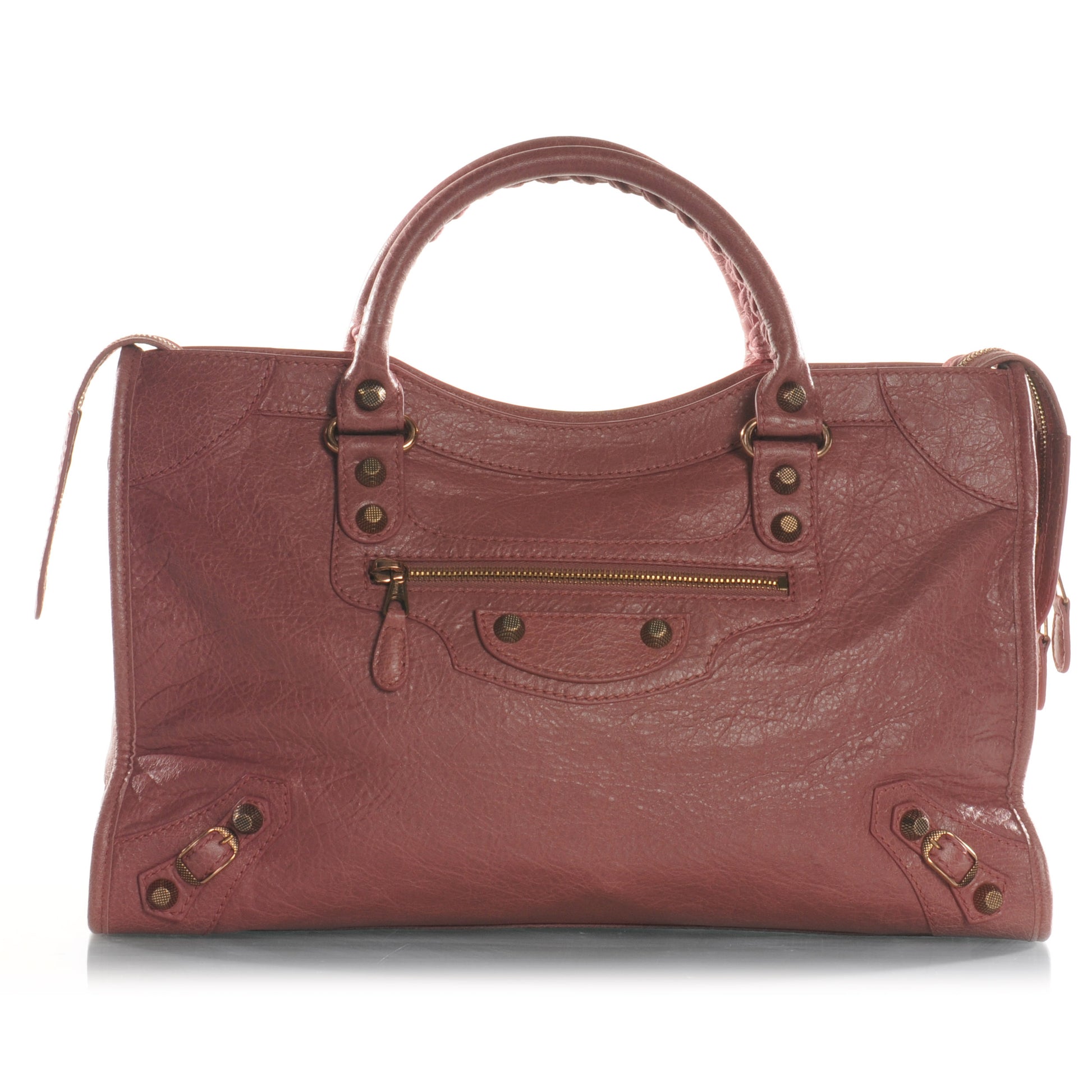 Balenciaga Agneau Giant 12 Rose Gold Hardware City Rose Bruyere 1 of 6