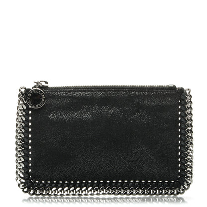Stella McCartney Shaggy Deer Falabella Coin Purse Black 1 of 10