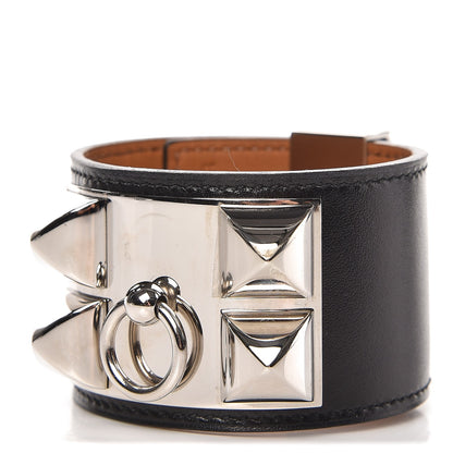 Hermes Box Collier de Chien CDC Bracelet S Black 1 of 6