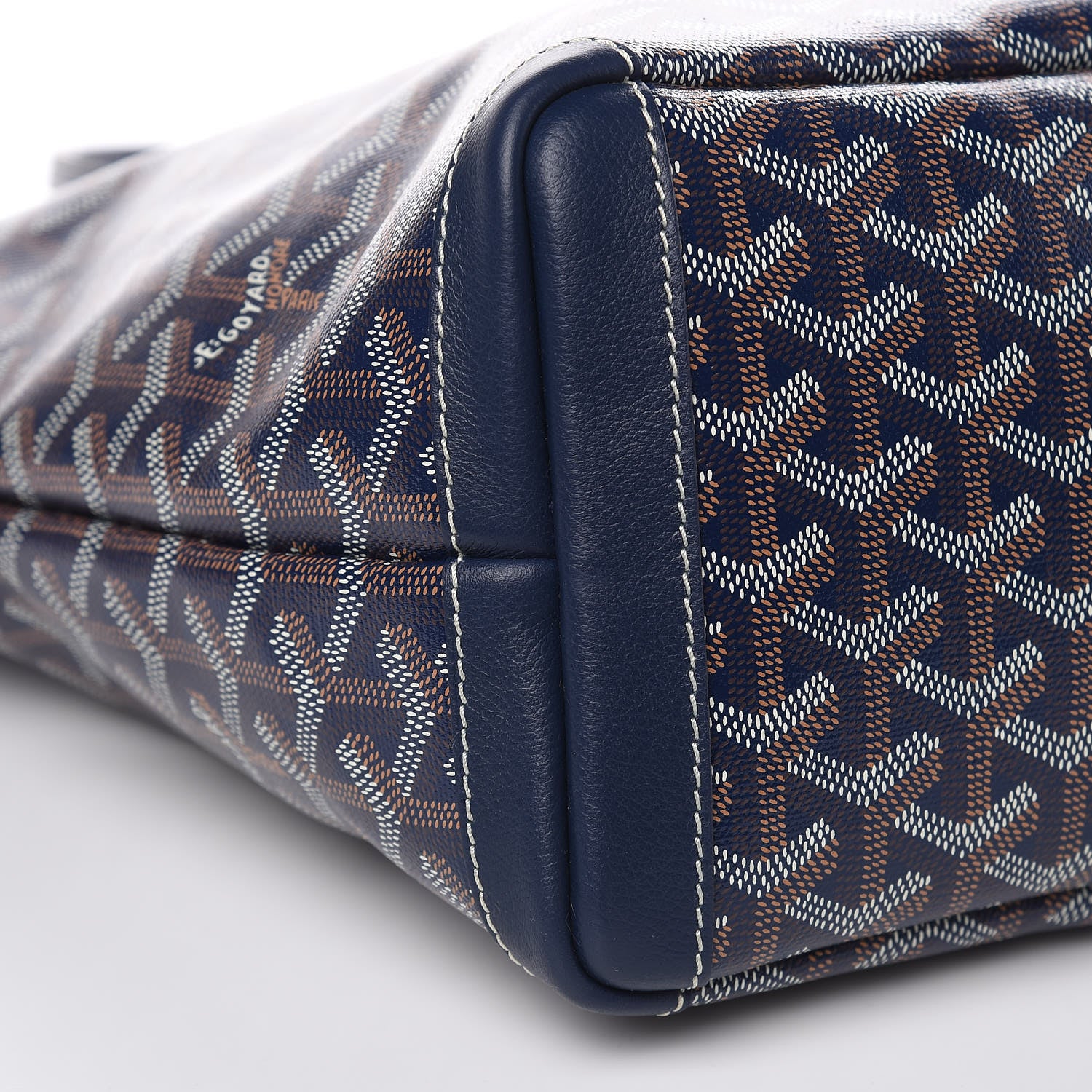 Goyard Goyardine Artois PM Navy 7 of 8