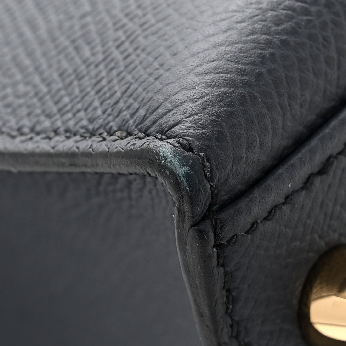 Epsom Kelly Sellier 28 Bleu Indigo