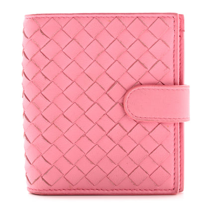 Bottega Veneta Nappa Intrecciato French Flap Wallet Watteau 1 of 12