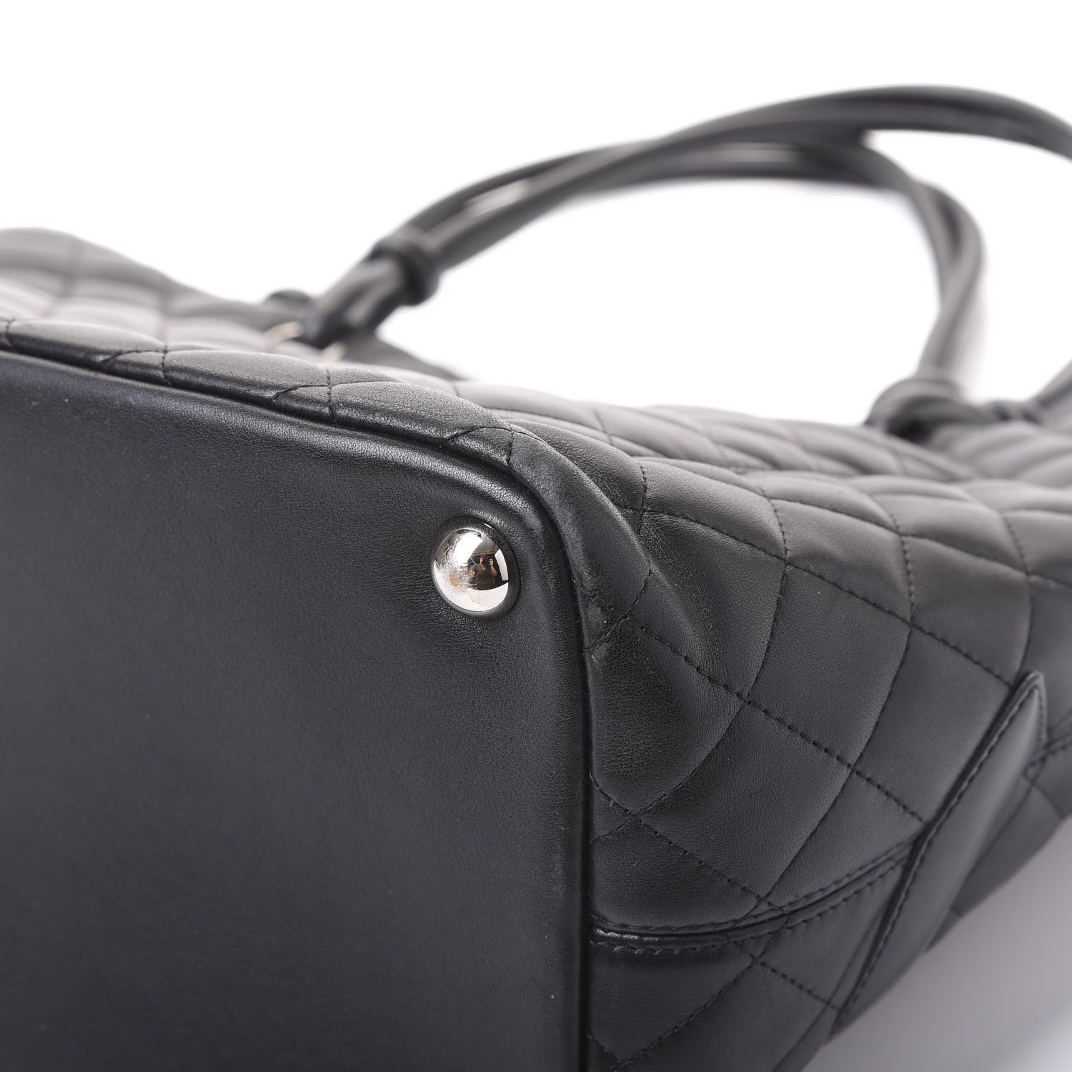 Chanel Calfskin Quilted Large Cambon Tote Black 14 of 14