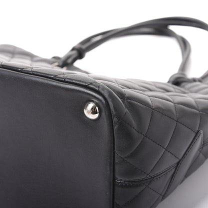 Chanel Calfskin Quilted Large Cambon Tote Black 14 of 14