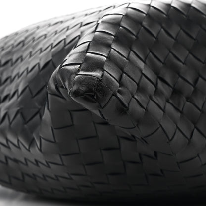 Bottega Veneta Calfskin Intrecciato Large Hop Black 9 of 10