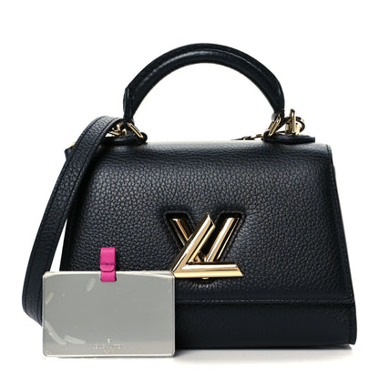 Louis Vuitton Taurillon Twist One Handle BB Black 3 of 10