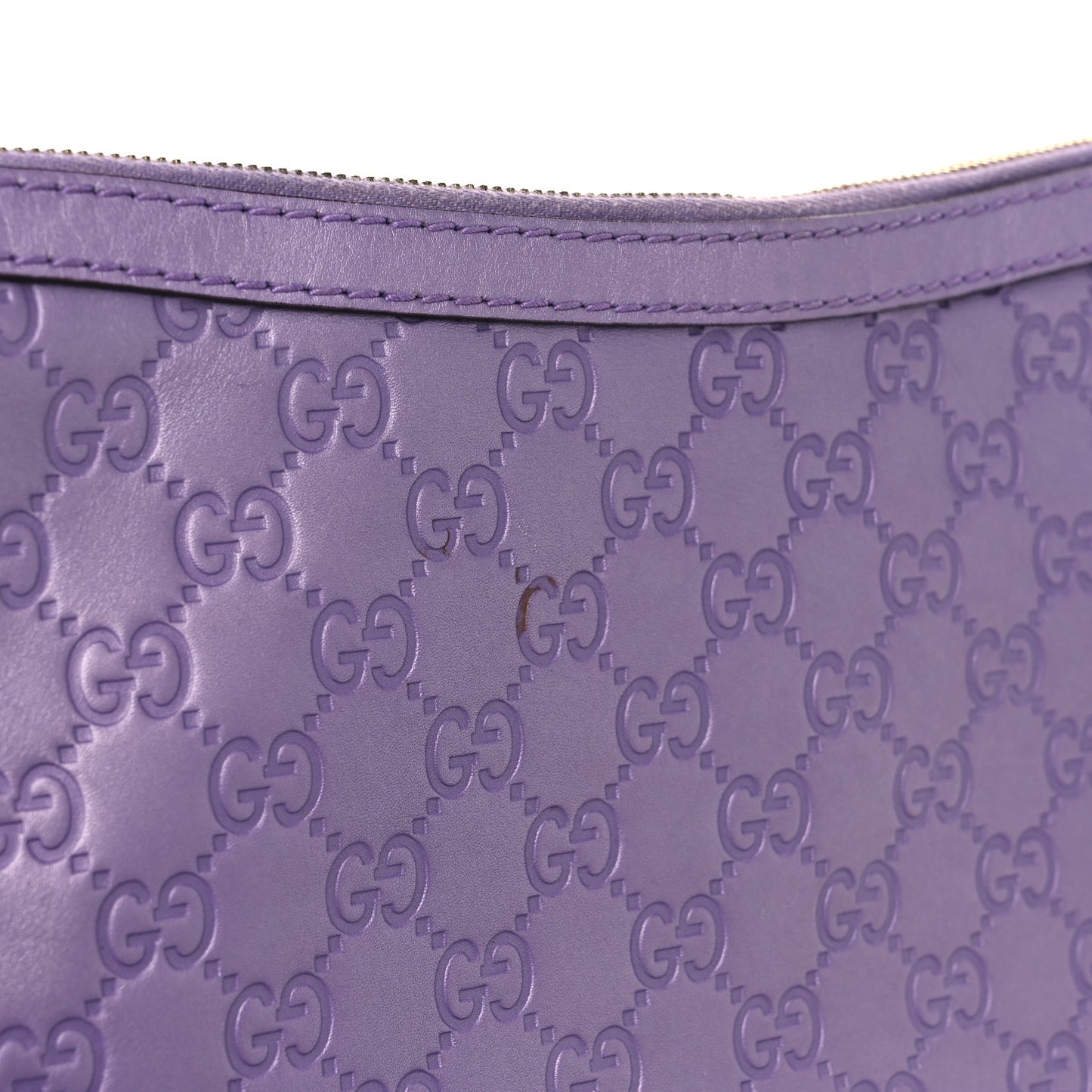 Metallic Soft Guccissima Small Lovely Heart Messenger Senanque