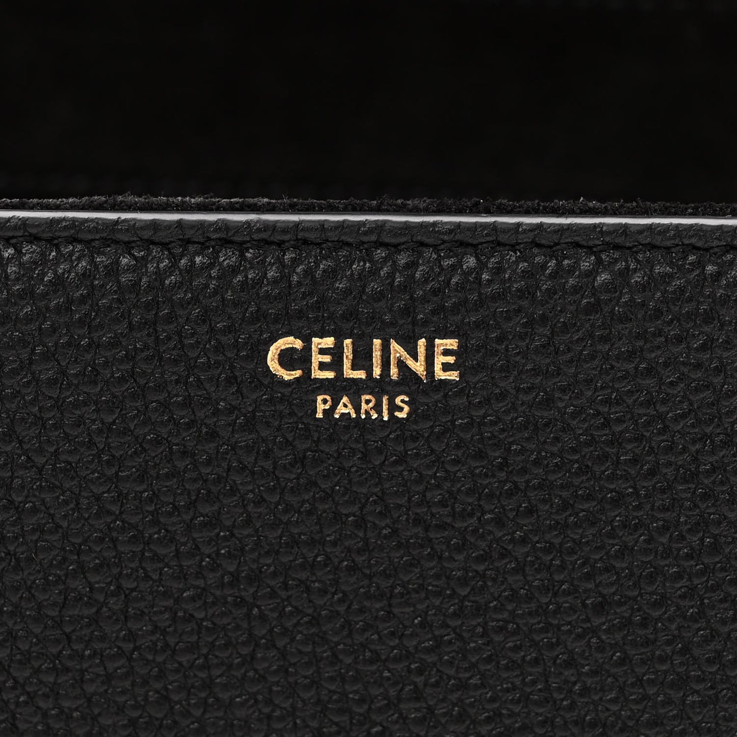 Grained Calfskin Teen Soft 16 Shoulder Bag Black